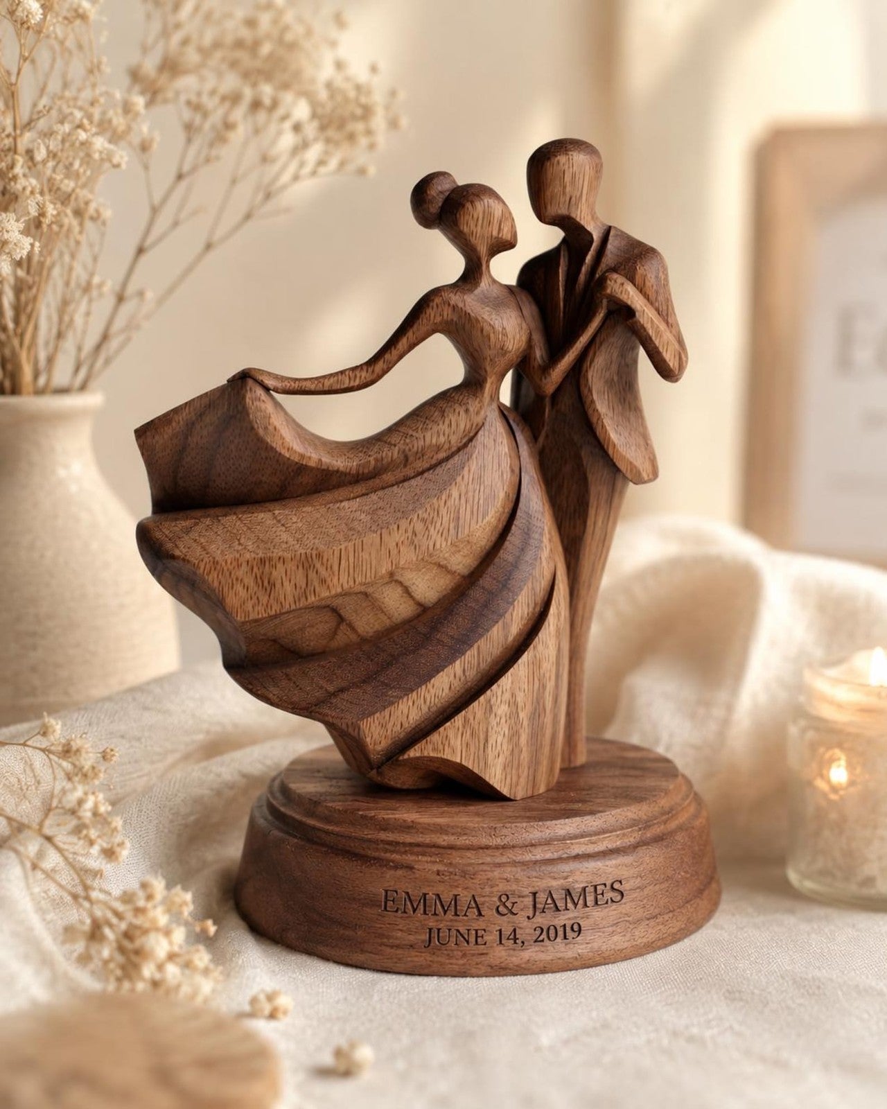 First Dance Couple sculpture — view 3