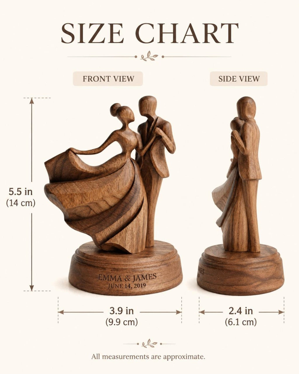 First Dance Couple sculpture — view 7