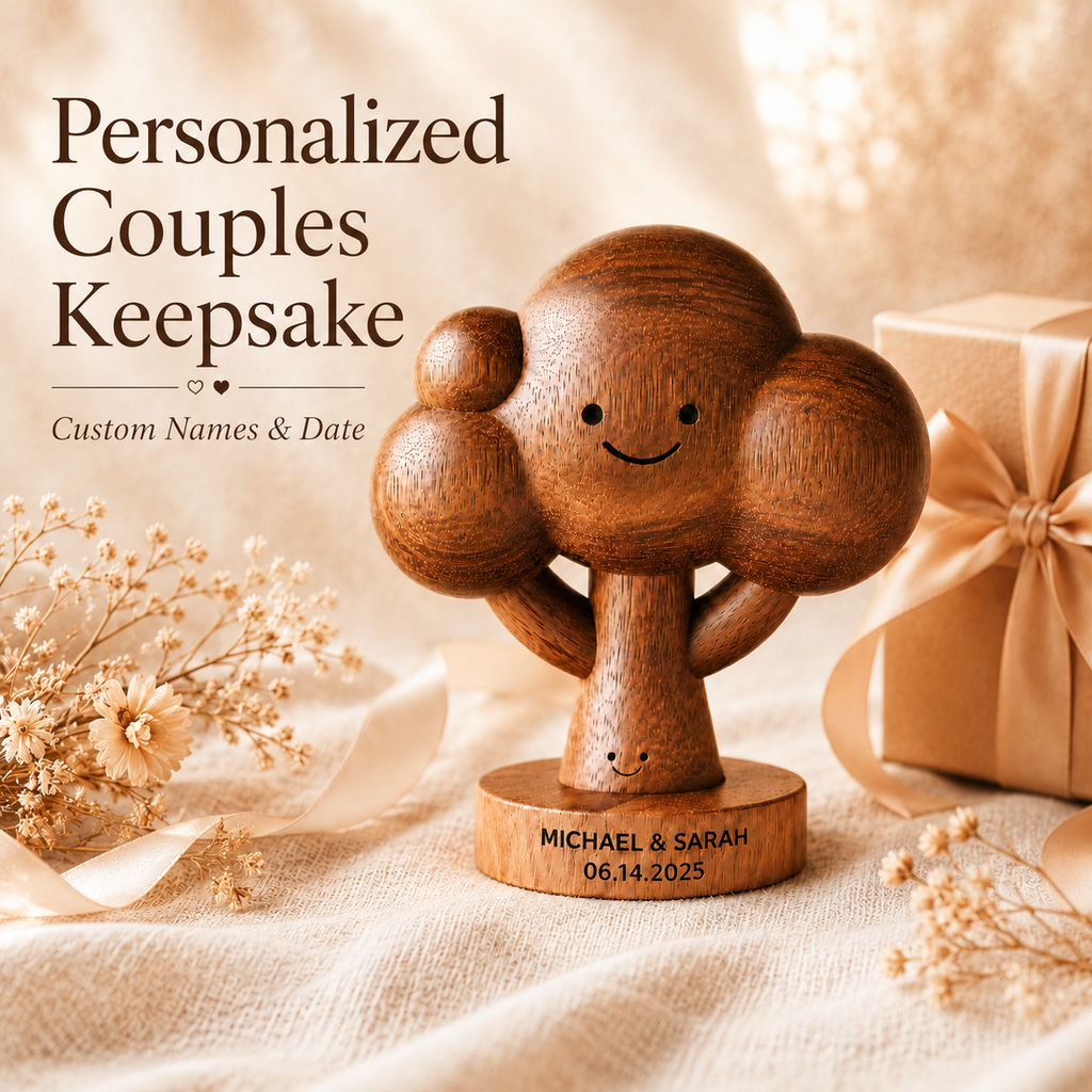 Walnut Cloud Tree Couple — angle 4