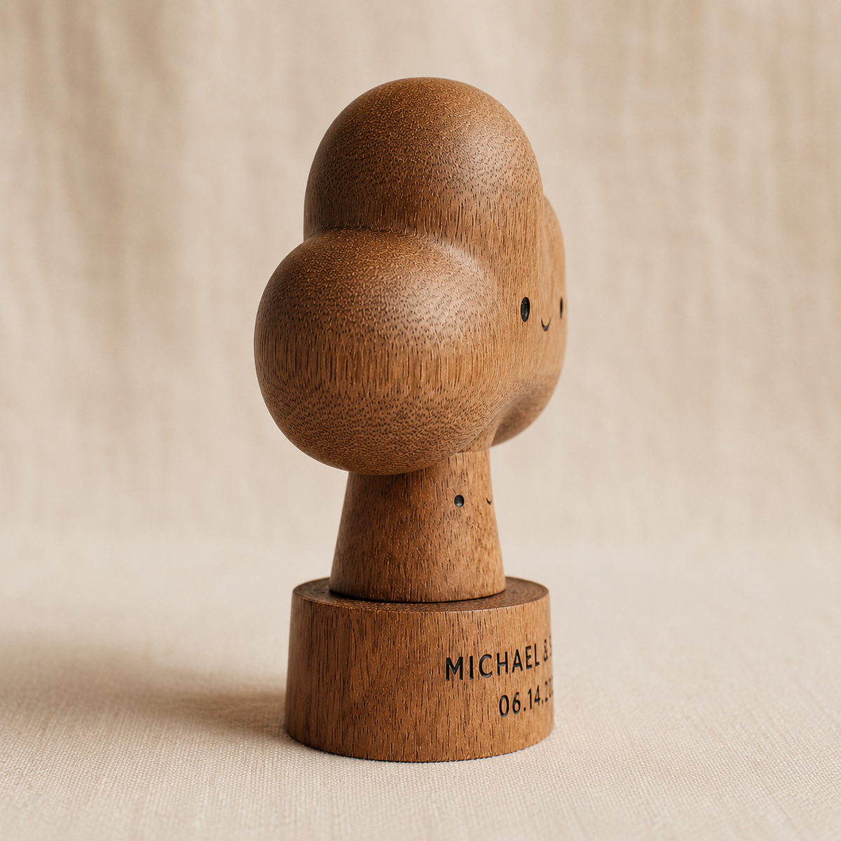 Walnut Cloud Tree Couple — angle 7