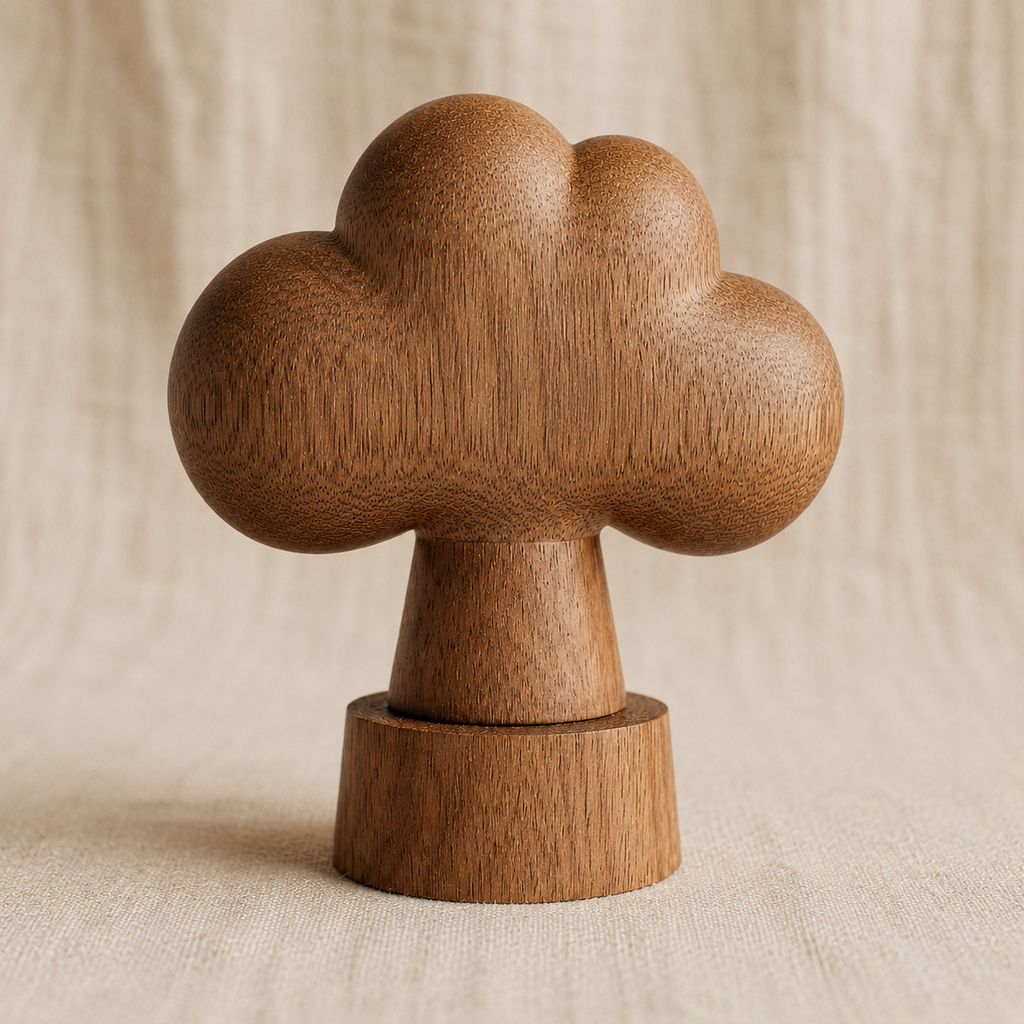 Walnut Cloud Tree Couple — angle 8