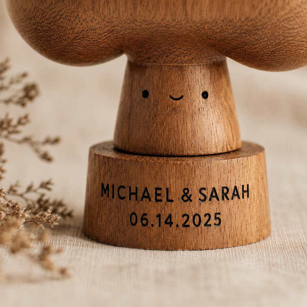 Walnut Cloud Tree Couple — angle 9
