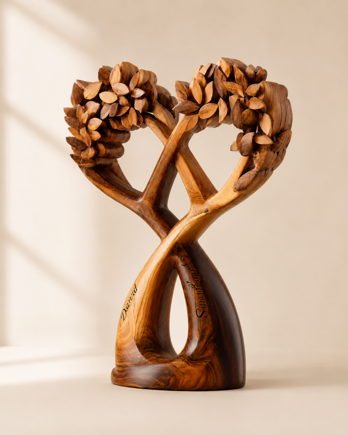 Walnut Double Tree Infinity — angle 3