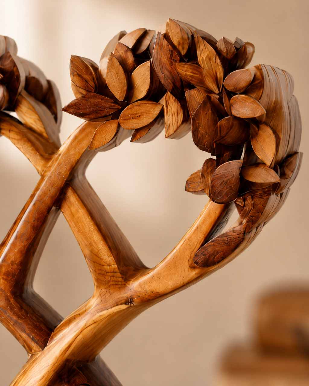 Walnut Double Tree Infinity — angle 6