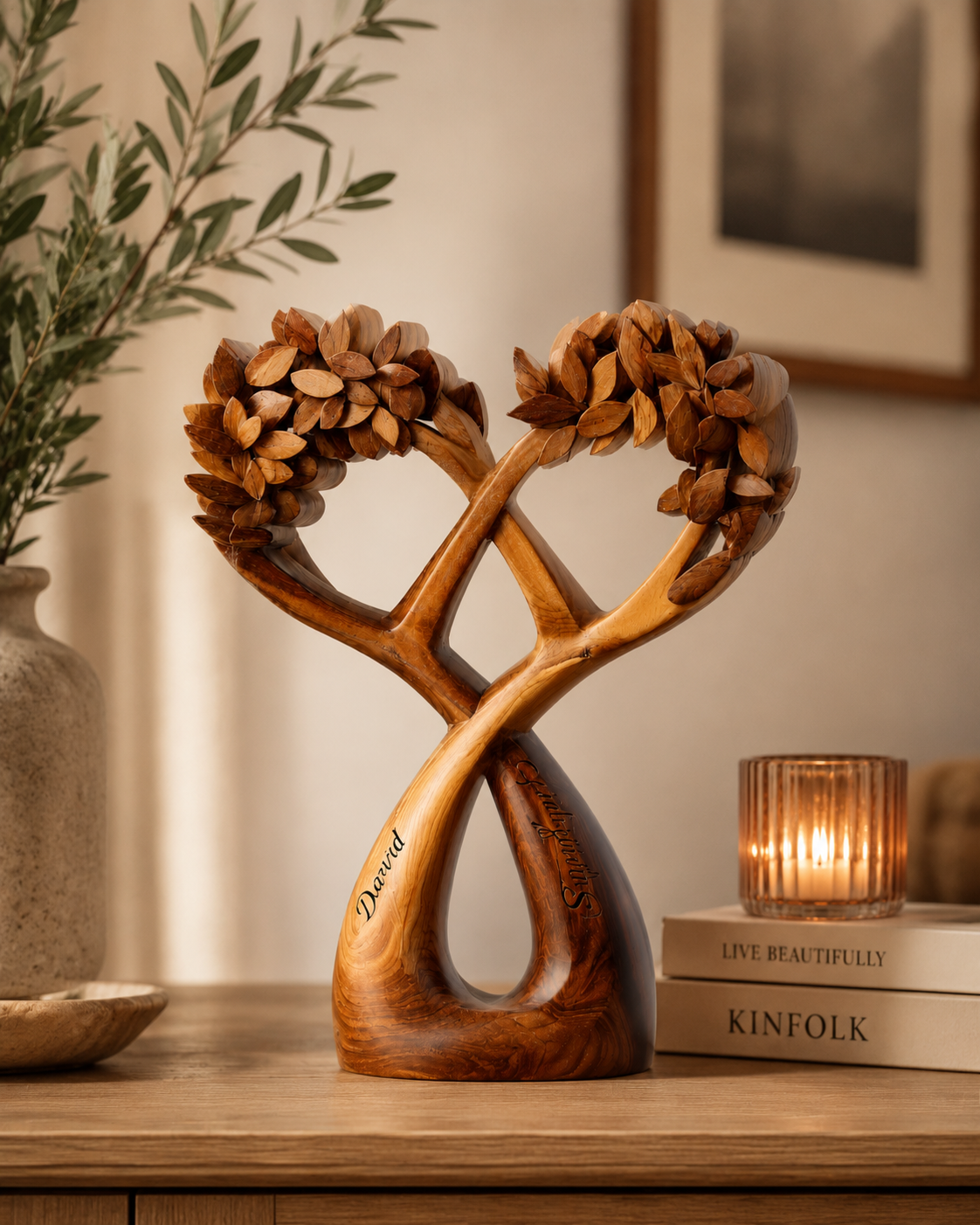 Walnut Double Tree Infinity — angle 7